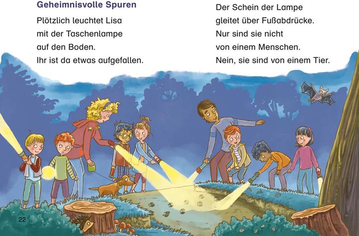 Actual product image Duden Leseprofi – Die geheimnisvolle Nachtwanderung, 1. Klasse (German, Alexandra Fischer-Hunold, 2021)