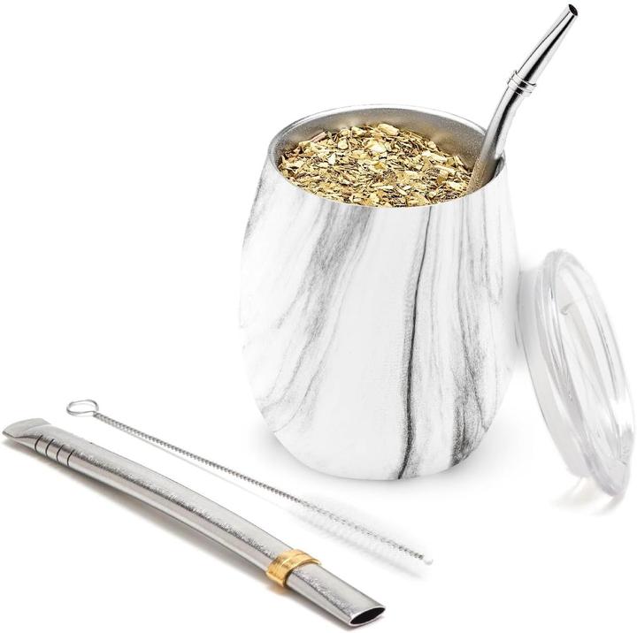 Immagine prodotto Balibetov Yerba Mate Gourd-Tassen Set (235 ml)