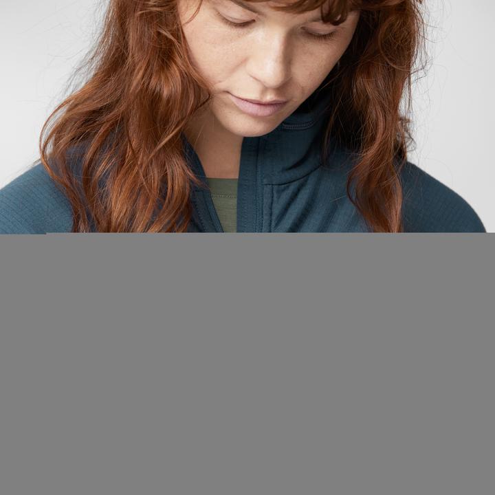 Actual product image Fjällräven Women's Abisko Lite Fleece Half Zip (L)