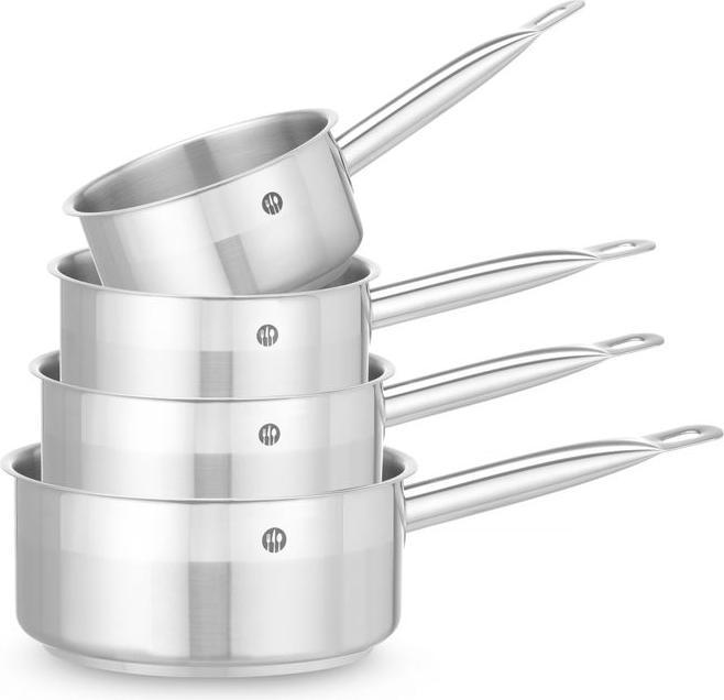 Image du produit Gastro Hero Casserole à manche Profiine en acier inoxydable (20 cm, Casserole à manche, Aluminium)
