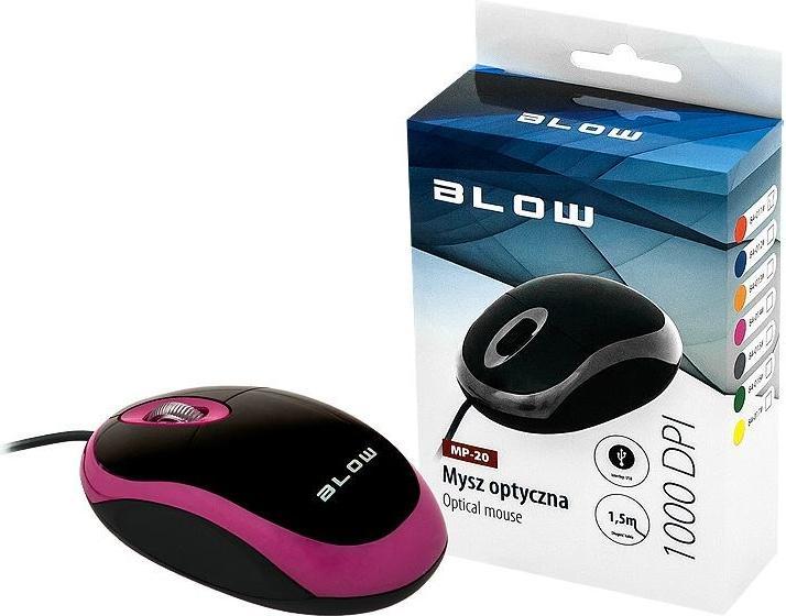 Immagine prodotto Blow MP-20 Mouse ambidestro USB tipo A ottico 1000 DPI (Cablato)