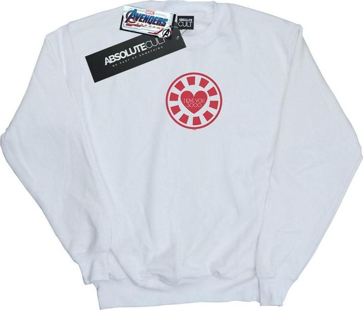 Avengers Endgame Ich liebe dich 3000 Tony Stark Herz Sweatshirt