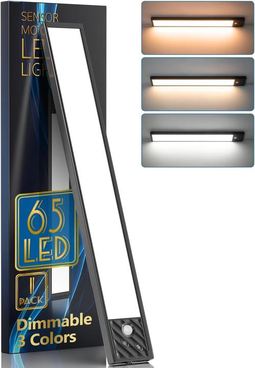 Immagine prodotto Hiboitec LED Schrankbeleuchtung mit Bewegungsmelder (350 lm)