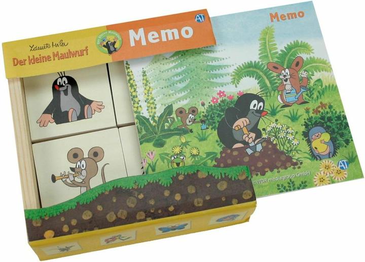 Produktbild Der kleine Maulwurf - Memo aus Holz (Deutsch)