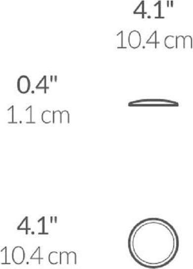 Actual product image Simplehuman Cosmetic Mirror with Sensor Compact Rose Gold (6 x 15.5 x 15 cm)