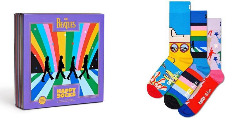 Produktbild Happy Socks Beatles Gift Set (3er Pack, 41 - 46)