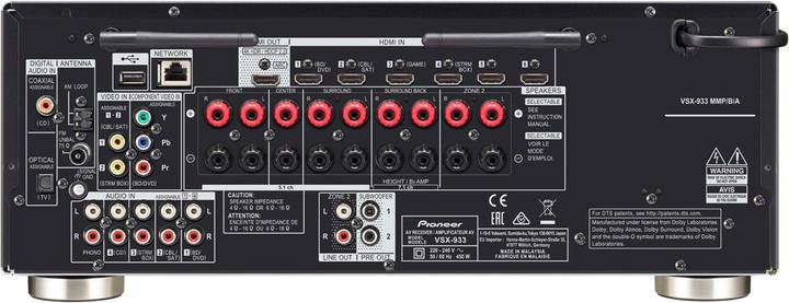 Image du produit Pioneer Vsx-933 (7.2 canaux, AM, FM)