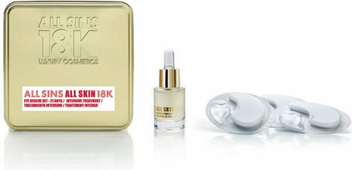 Produktbild All Sins18k All Sins 18k All Skin Eye Rescue 21 Days Intensive Treatment Set 2 Pieces (Gesichtspflege set)
