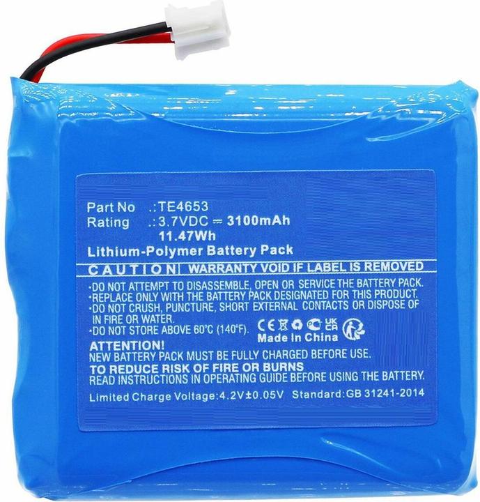 Produktbild CoreParts Battery 3.7V 3100mAh 11.47Wh (1 Stk., 3100 mAh)