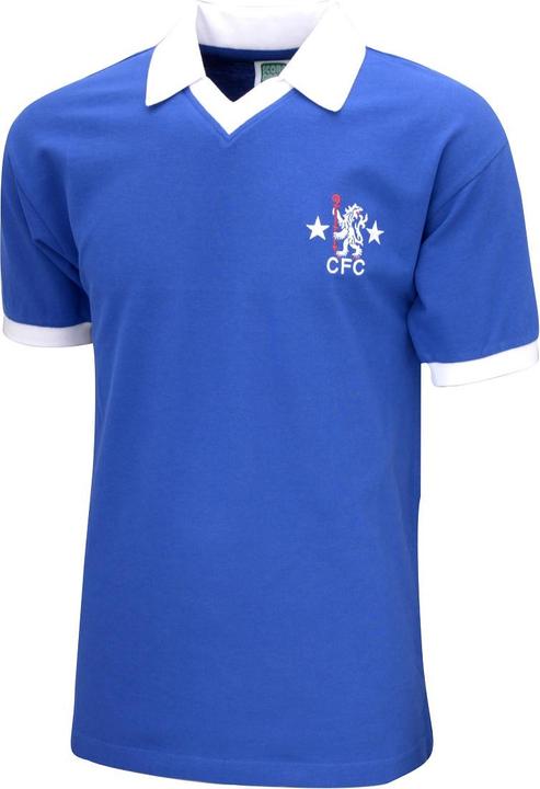 Score Draw FC Chelsea 1976 - 1977 Retro Trikot (S)