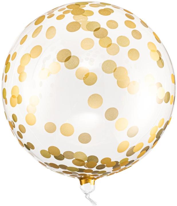 Actual product image Partydeco Sphere balloon - pea gold 40cm