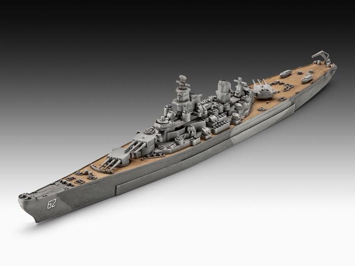 Actual product image Revell USS New Jersey