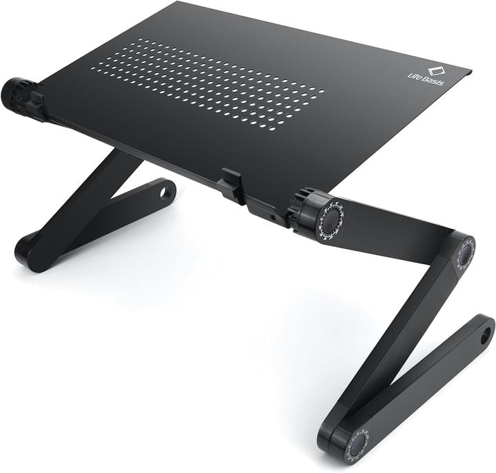 Actual product image LifeBasis Laptop Folding Stand (Black)