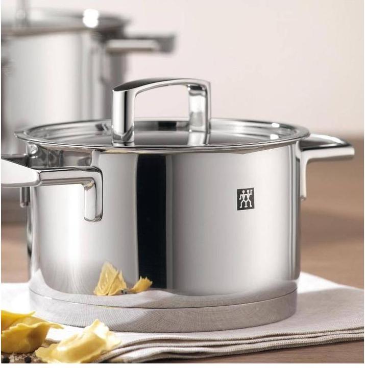 Produktbild Zwilling Passion Kochtopf m. Deckel Ø24 cm / 6l (Promo 2019) (24 cm, Kochtopf, Edelstahl)