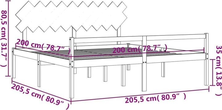 Produktbild VidaXL Charin (200 x 200 cm)
