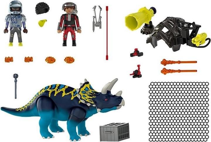 Immagine prodotto Playmobil Triceratopo: rivolta intorno alle pietre leggendarie (70627, Playmobil Dinos)