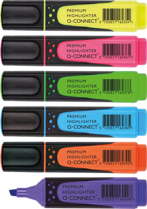 Immagine prodotto Q-Connect Evidenziatore Premium (Viola, 2 mm, 1 x)