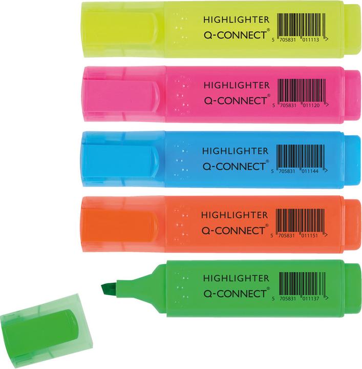 Actual product image Q-Connect Economy (Pink, 1 mm, 1 x)