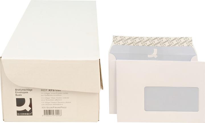 Actual product image Q-Connect Office bulk envelopes (C6, 500 x)
