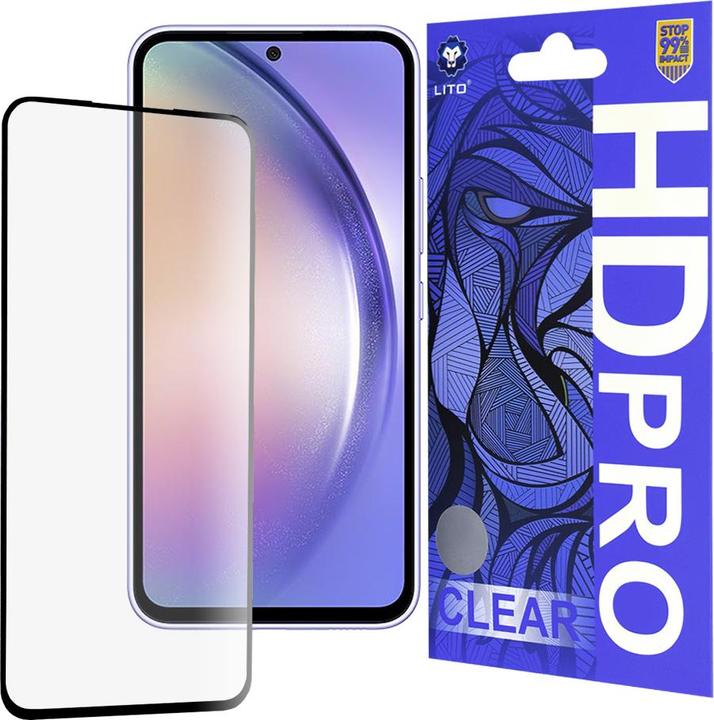 Produktbild Lito - HD Pro Clear - Samsung Galaxy A54 - Black (1 Stück, Samsung Galaxy F54)