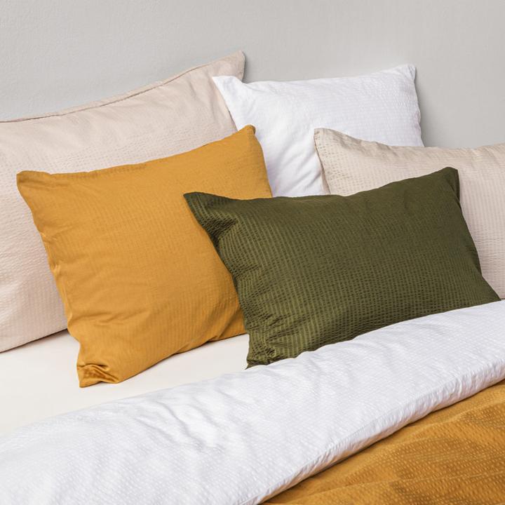 Actual product image Johann Jakob Satin Seersucker (Duvet cover, 160 x 210 cm)