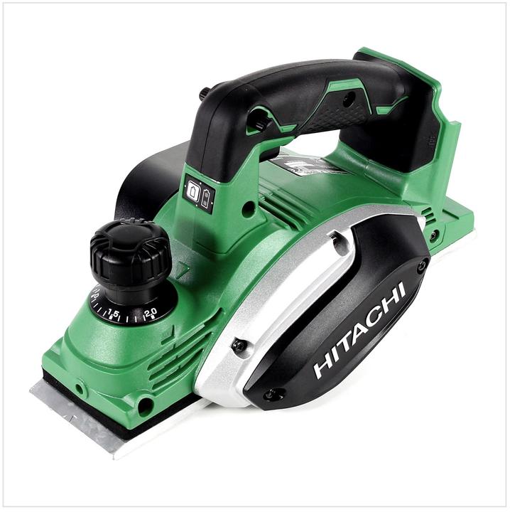 Actual product image Hitachi P 18 DSL Li-Ion 18 V Battery Planer 82 mm Solo - without accessories, without battery, without