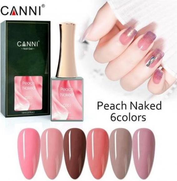 Immagine prodotto Nagellack24 Gellacquer Pesca Nuda C004 UV/LED (Pesca nuda, Vernice UV gel)