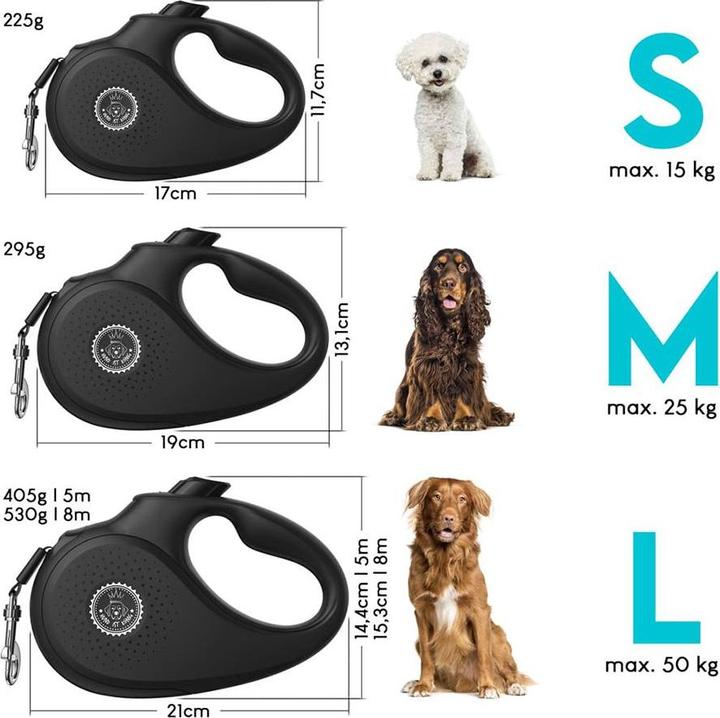 Immagine prodotto Hund ist König Filo di avvolgimento L 5m (L, Cane, Generale)