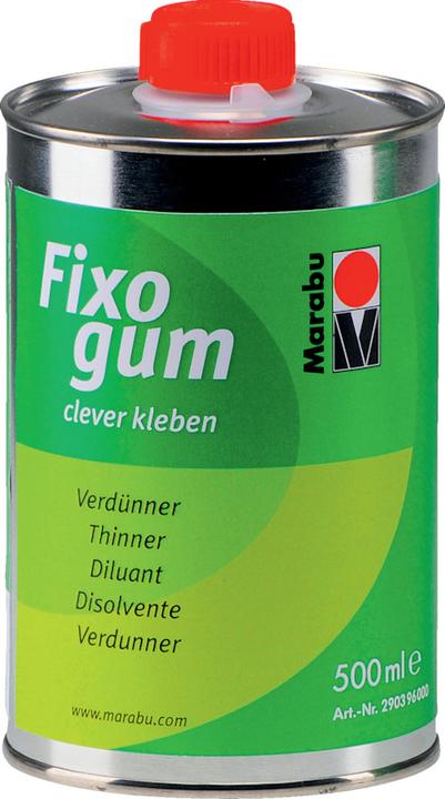 Actual product image Marabu Adhesive Fixogum Thinner (500 ml)