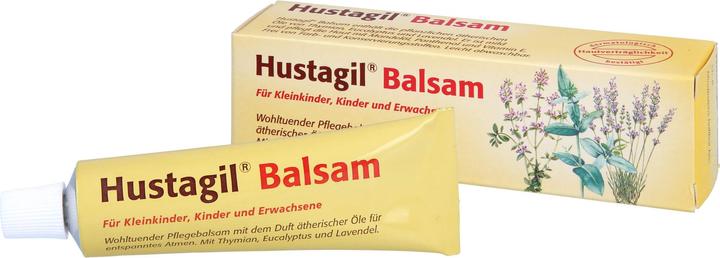 Actual product image Dentinox Hustagil Balm, 30 ml Cream (1 Piece)