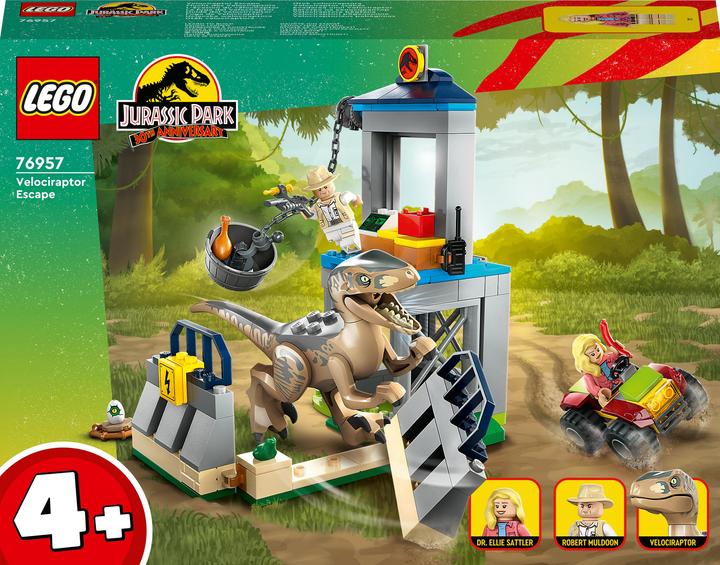 Produktbild LEGO Jurassic World Escape Velociraptora 76957 (76957, LEGO Jurassic World)
