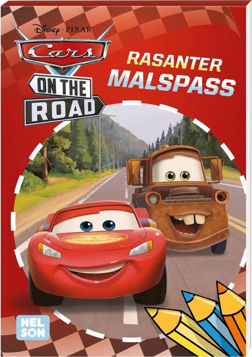 Immagine prodotto Disney Cars on the road: divertimento a ritmo serrato con la pittura