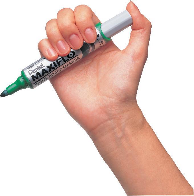 Image du produit Pentel Marqueur pour tableaux blancs Maxiflo MWL5M (Vert, 6 mm, 1 x)