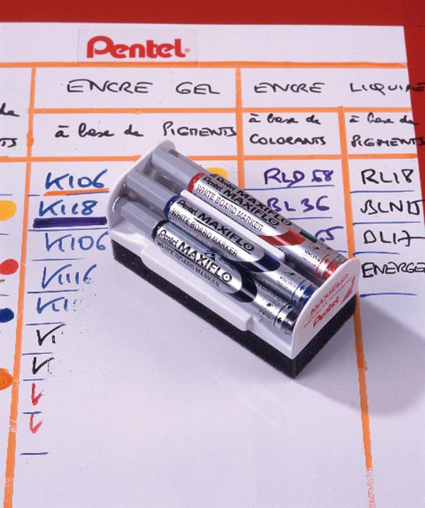 Image du produit Pentel Marqueur pour tableau blanc Maxiflo MWL5M (Red, 6 mm, 1 x)