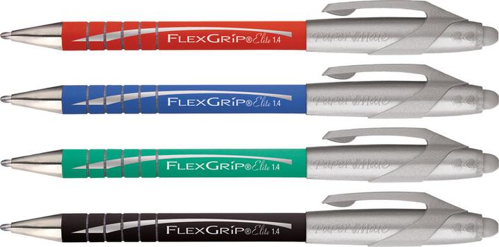 Actual product image Paper Mate Ballpoint pen FlexGrip Elite (Black, 1 x)