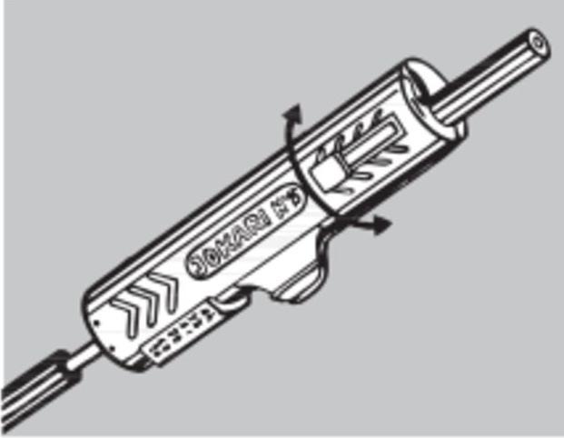 Image du produit Jokari Ouvre-câble et dénudoir (124 mm)