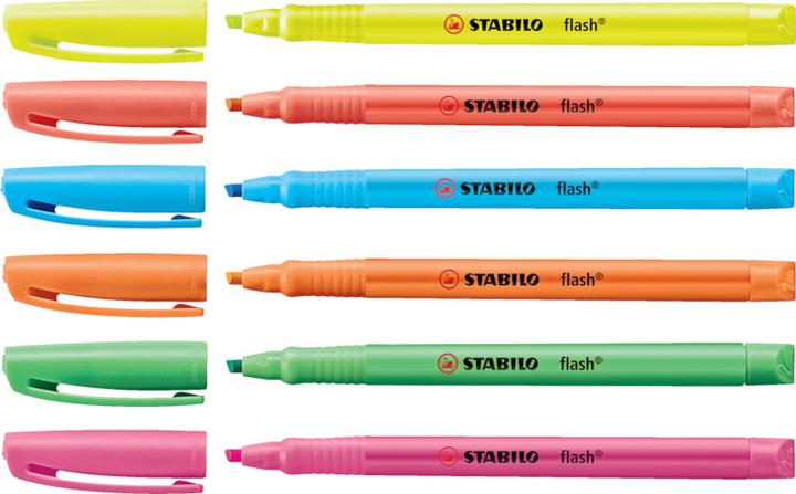 Produktbild STABILO flash Textmarker (Pink, 1 mm, 1 x)