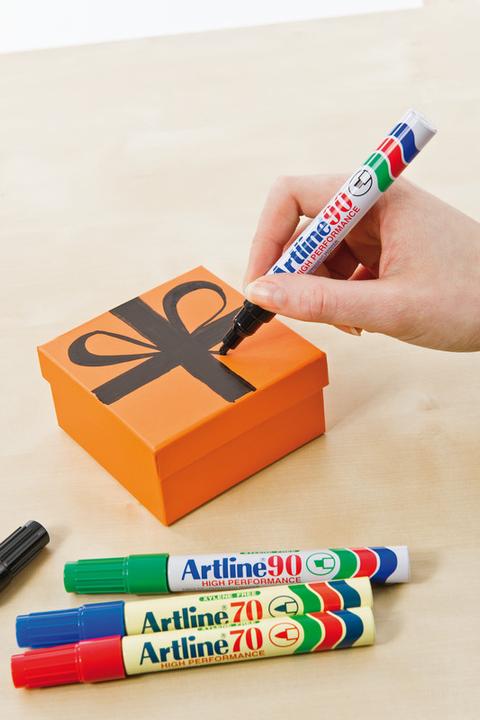 Actual product image Artline Permanent Marker 90 (Black, 2 mm, 1 x)