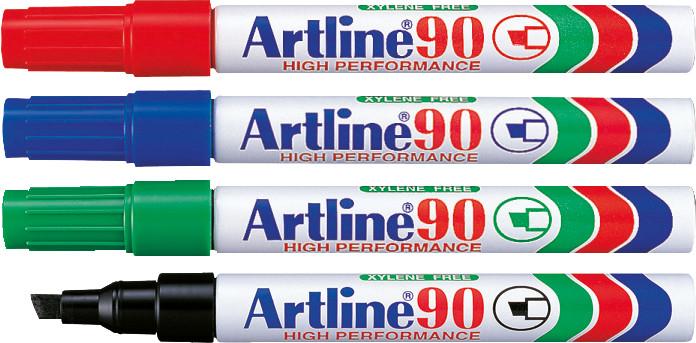 Actual product image Artline Permanent Marker 90 (Black, 2 mm, 1 x)