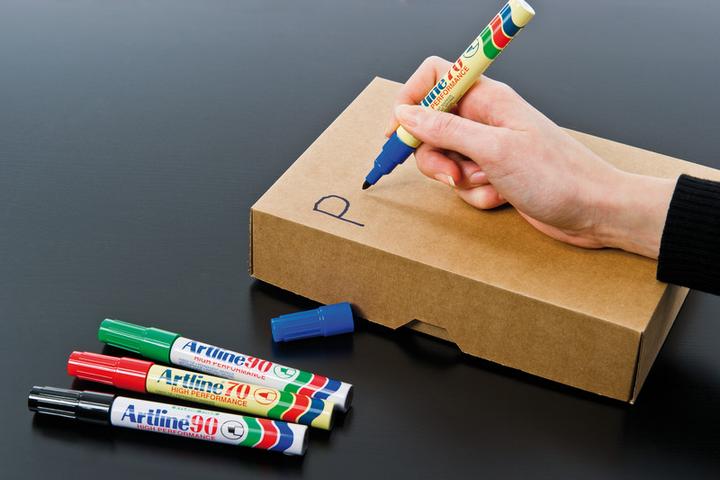 Actual product image Artline Permanent Marker 90 (Black, 2 mm, 1 x)