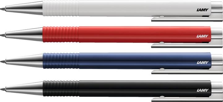 Actual product image Lamy Ballpoint pen logo 204 M+ (Blue, Silver, 1 x)