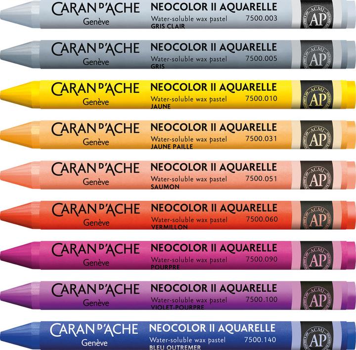Actual product image Caran d'Ache Neocolor II Watercolours (Green, 1 x)