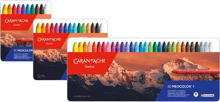 Immagine prodotto Caran d'Ache Neocolor I Metallschachtel (Multicolore, 30 x)