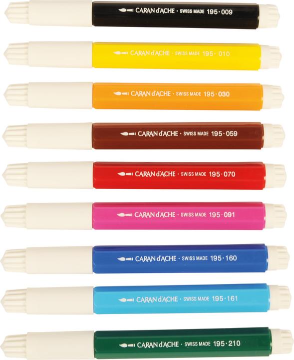 Image du produit Caran d'Ache Swisscolor Maxi Fasermaler (Noir, 1 x)