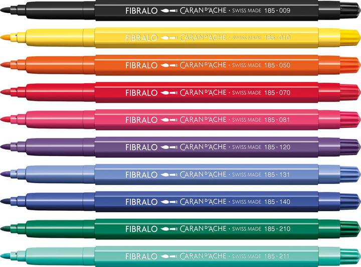 Actual product image Caran d'Ache Fibralo (Black, 1 x)