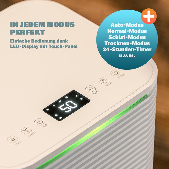 Actual product image Monzana Purificateur d'air (20 m², 12 l/24h)