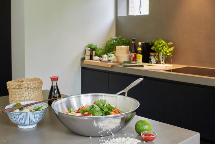 Image du produit Demeyere Industry Wok (30 cm, Wok, Acier inoxydable)