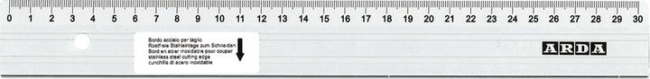 Arda Cutting scale aluminum profile (100 cm)