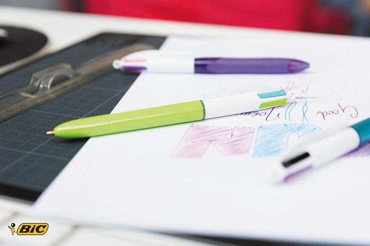 Image du produit Bic 4 couleurs amusantes (Multicolore, 1 x)