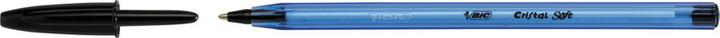 Actual product image Bic Ballpoint pen Cristal Soft (Black, 1 x)